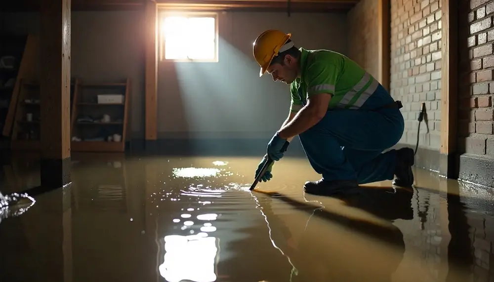 Professional water damage restoration services in Chippewa Lake, OH
